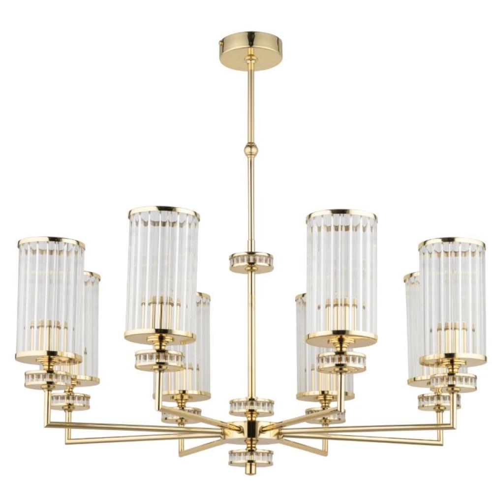 velkorozmerny leskly medene zlato sklo tienidlo vila zamocky luster elegantny luxusny klasicky obciansky lampa schodisko obyvacka restauracia osvetlenie lamparnicka 2.jpg